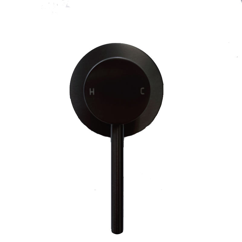 LUCID PIN – Black Wall Mixer