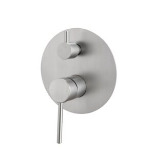 LUCID PIN – Brushed Nickel Diverter Mixer