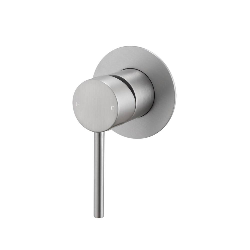 LUCID PIN – Brushed Nickel Wall Mixer