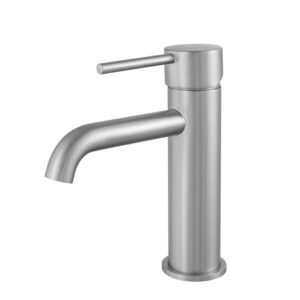 LUCID PIN – Brushed Nickel Basin Mixer