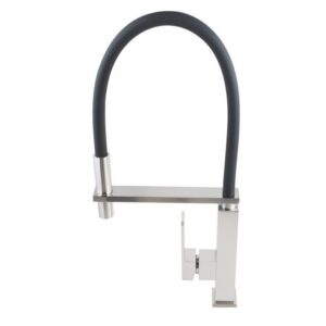 Brushed Nickel Pull Out Kitchen Mixer