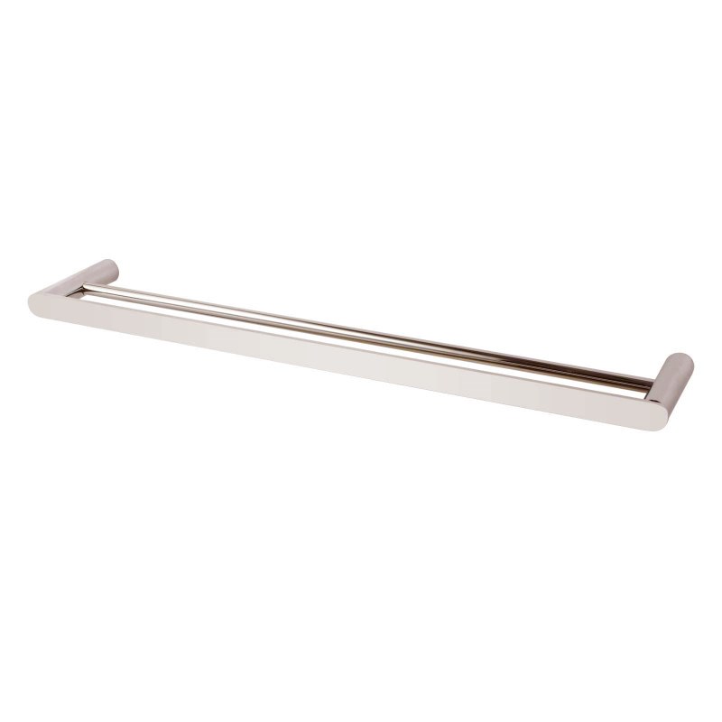 RUSHY – 600mm Brushed Nickel Double Towel Rail