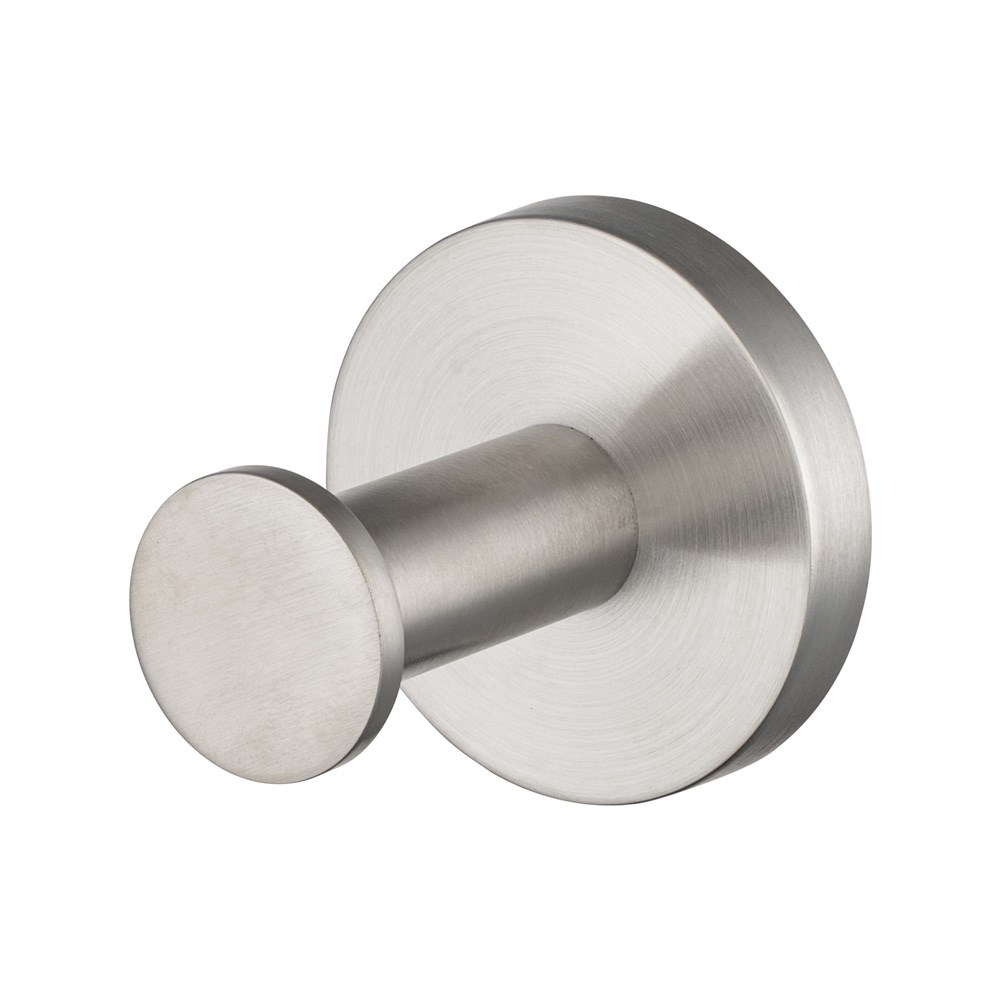 LUCID PIN – Brushed Nickel Robe Hook