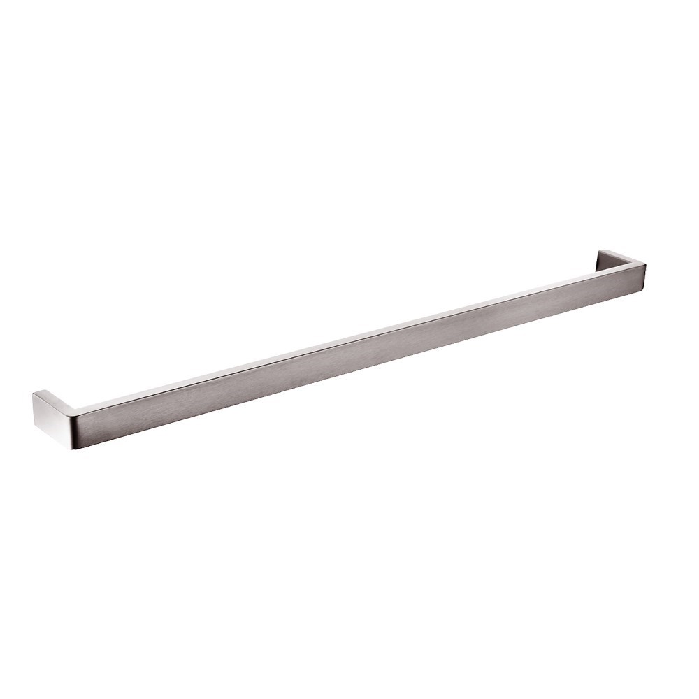 IVANO – 800mm Brushed Nickel Single Towel Rail