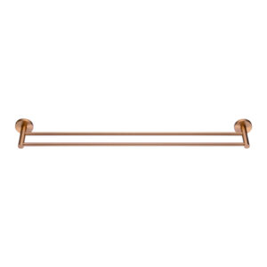 LUCID PIN – Brushed Copper Cuttable Double Towel Rail