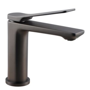 RUSHY – Brushed Gunmetal Basin Mixer