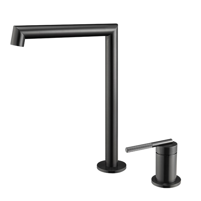 CADDENCE – Brushed Gunmetal Basin Mixer