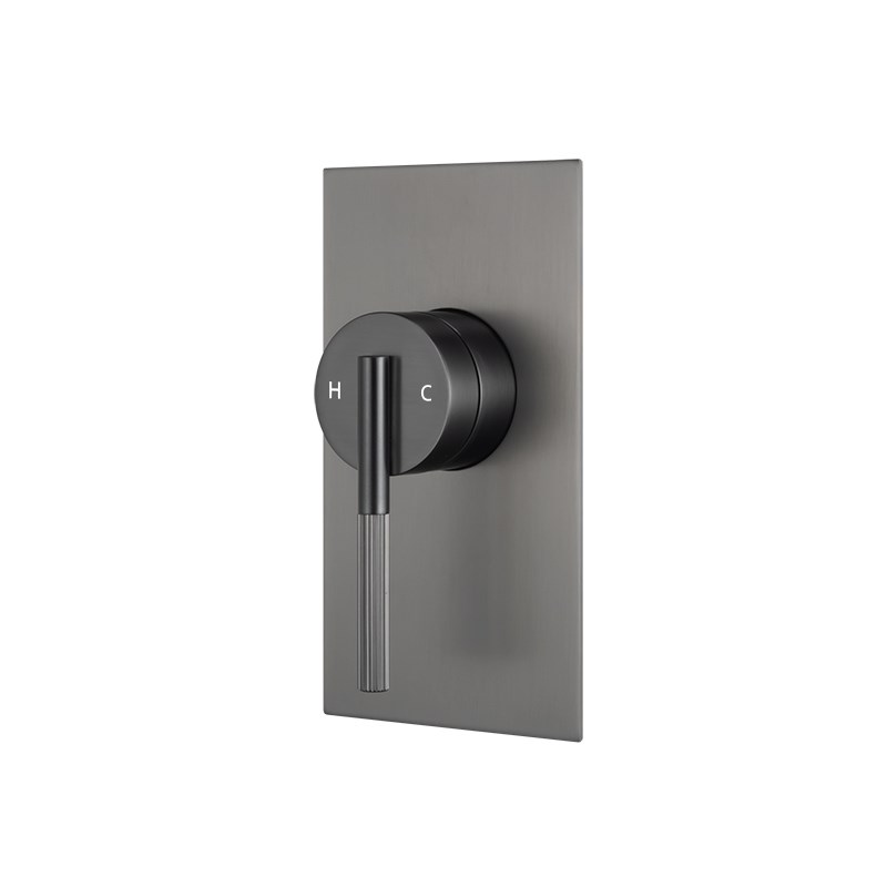 CADDENCE – Brushed Gunmetal Wall Mixer