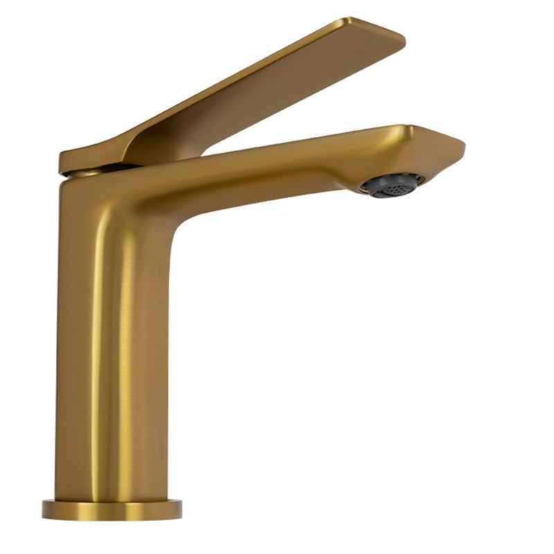 RUSHY – Brushed Brass Basin Mixer