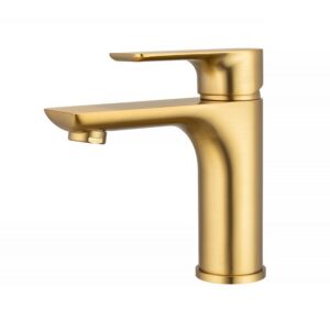 VOG – Brushed Brass Basin Mixer