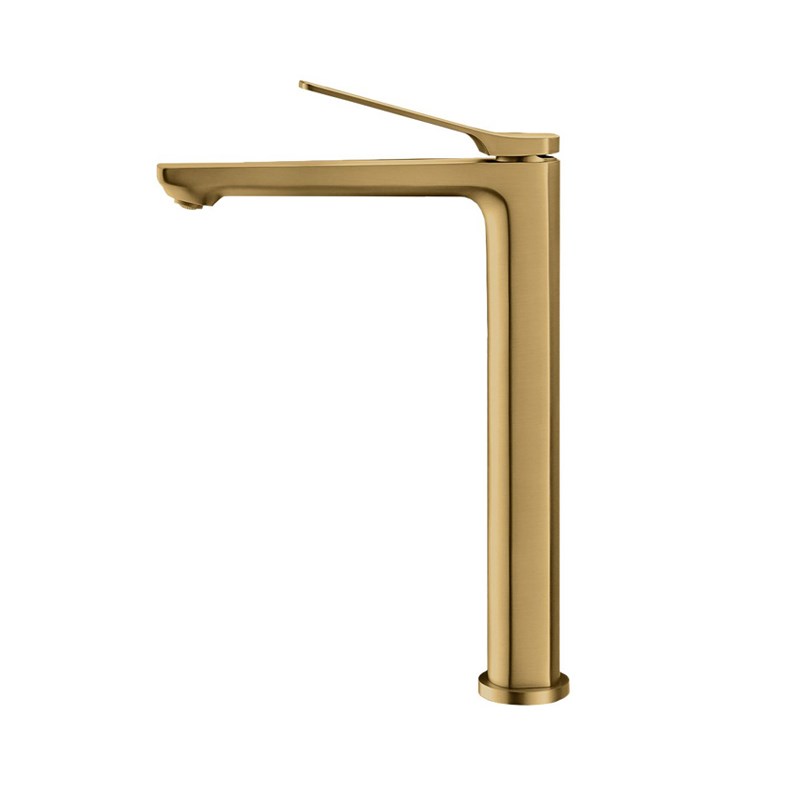 RUSHY – Brushed Brass Basin Mixer