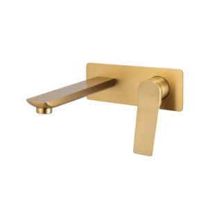 RUSHY – Brushed Brass Spout Mixer