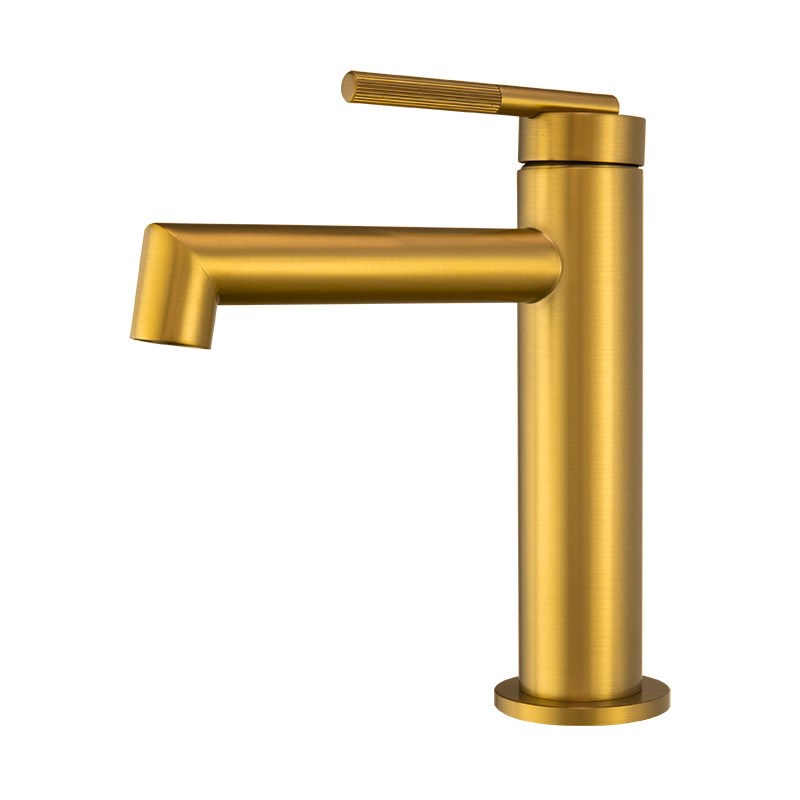 CADDENCE – Brushed Brass Basin Mixer