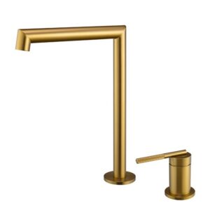 CADDENCE – Brushed Brass Basin Mixer