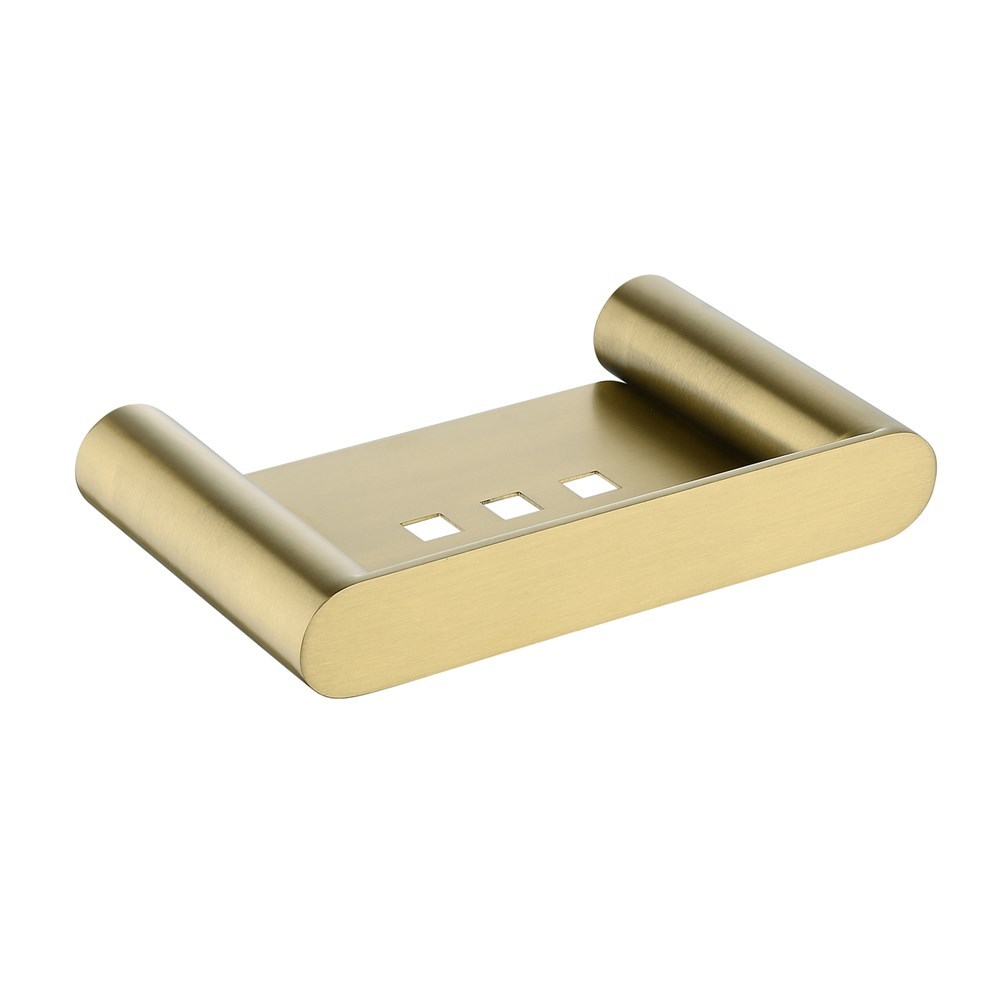 RUSHY – Brushed Brass Soap Dish