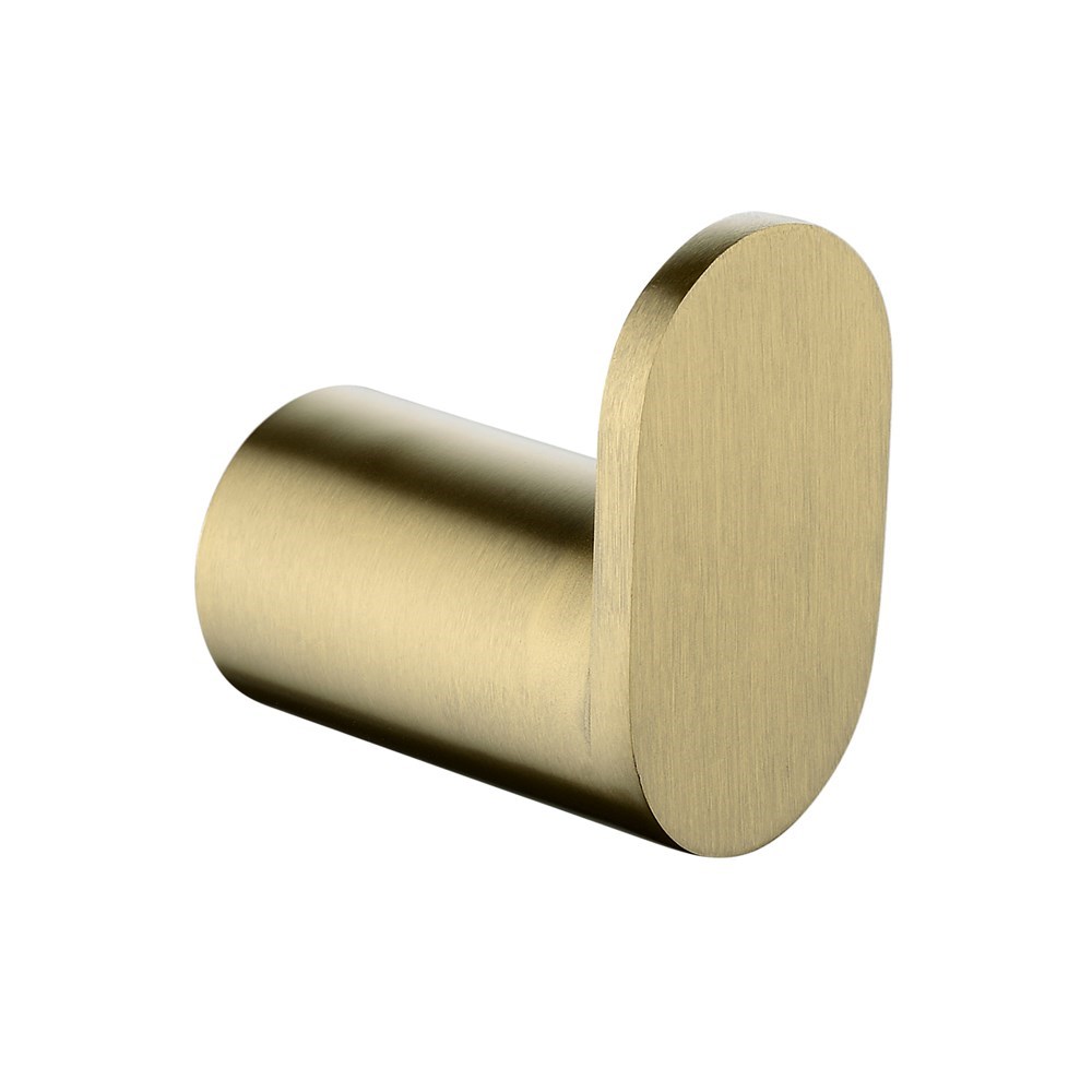 RUSHY – Brushed Brass Robe Hook