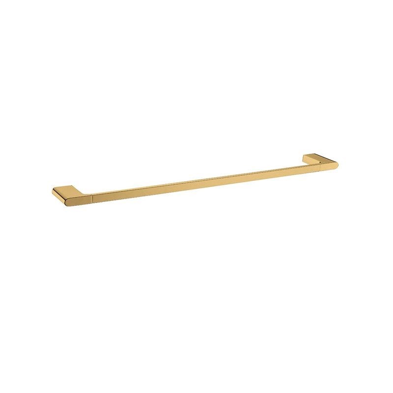 VOG – 600mm Brushed Brass Single Towel Rail