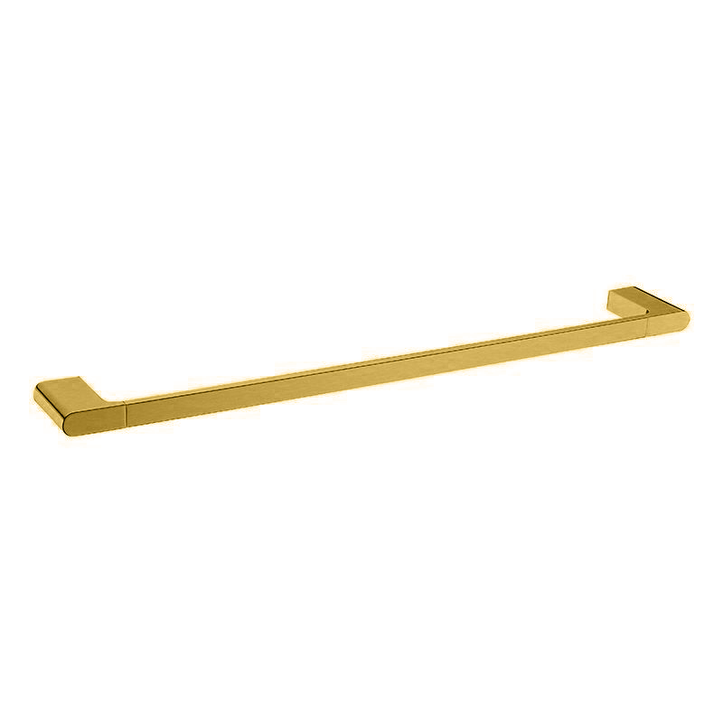 VOG – 800mm Brushed Brass Single Towel Rail