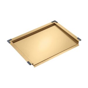 Stainless Steel Brushed Brass Sink Trays Compatible with  450-460 Width Sinks