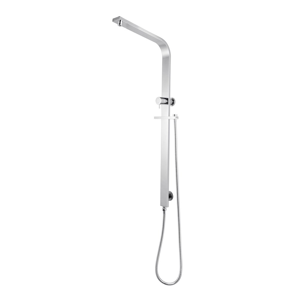Chrome Shower Rail