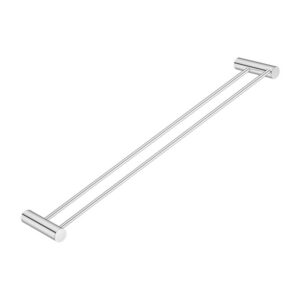 600mm Chrome Double Towel Rail