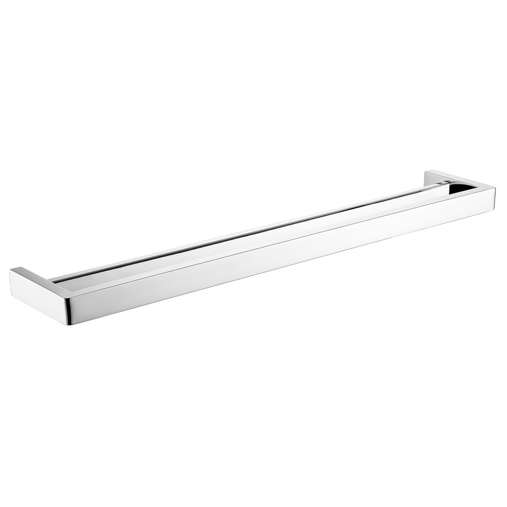 IVANO – 800mm Chrome Double Towel Rail