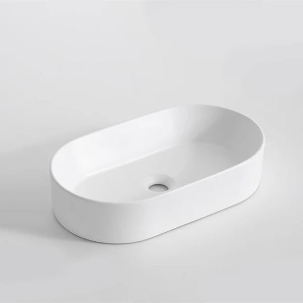 520x300x120mm Gloss White Above Counter Basin