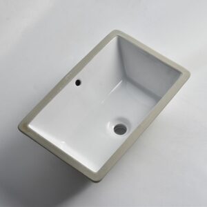 530x340x180mm Gloss White Undermount Basin