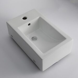 460x280x170mm Gloss White Wall Hung Basin