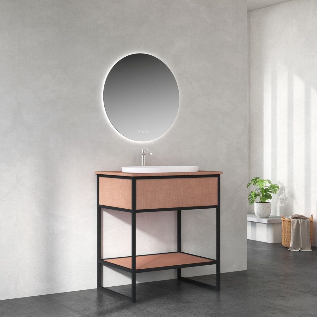 DIO 750mm Vanity Cabinet for Insert Basin – Costa Oak