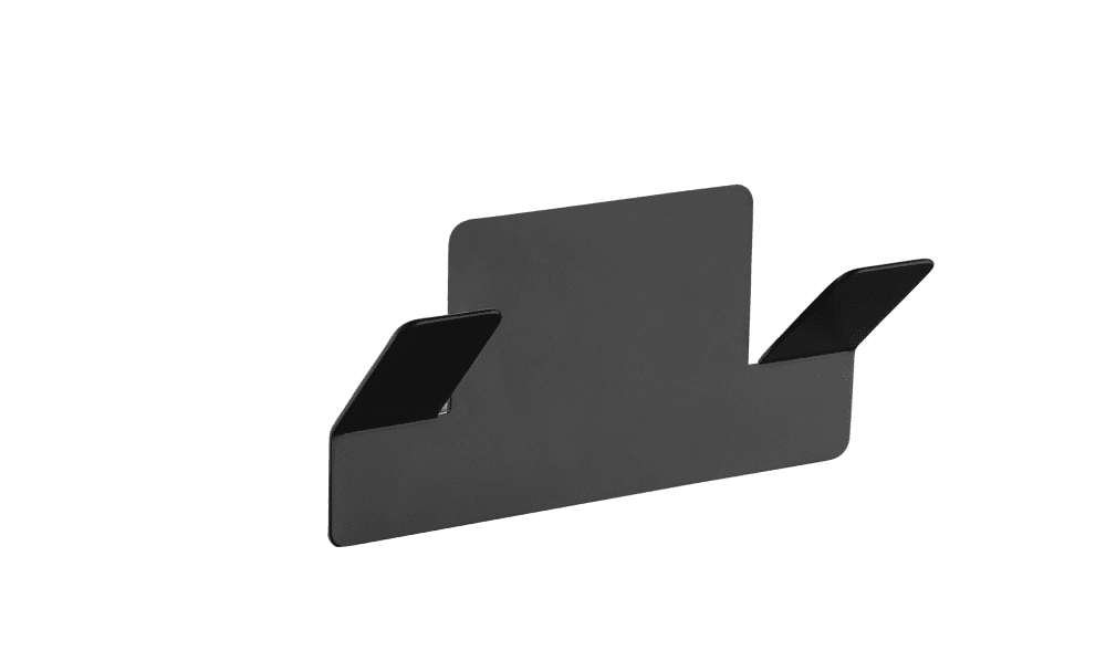 Easy Series 3800 Double Robe Hook – Matt Black