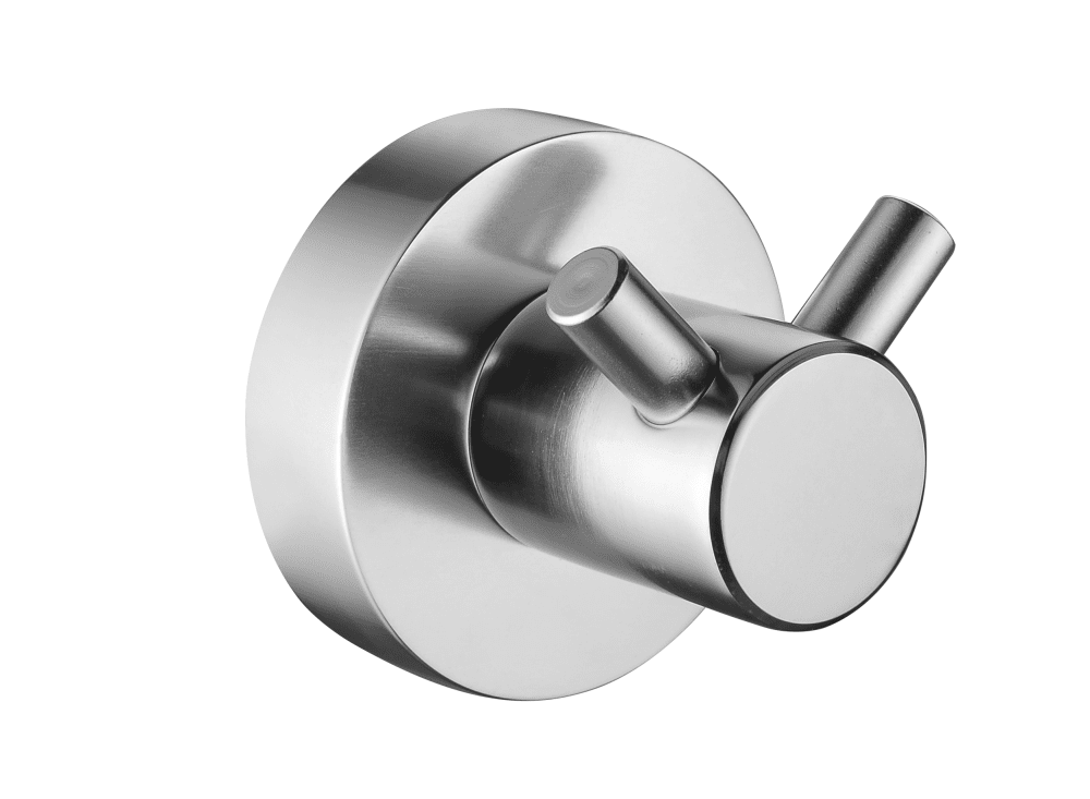 Globe Series Double Robe Hook – Matt Chrome