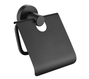 Globe Series Paper Holder With Lid – Matt Black