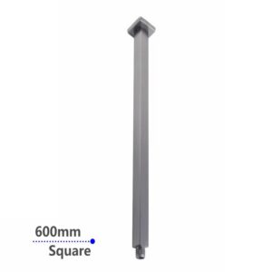 600mm Gunmetal Ceiling Shower Arm