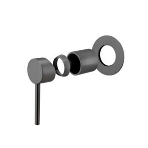 LUCID PIN Gunmetal Wall Mixer Trim Kit Only (match CLPM)