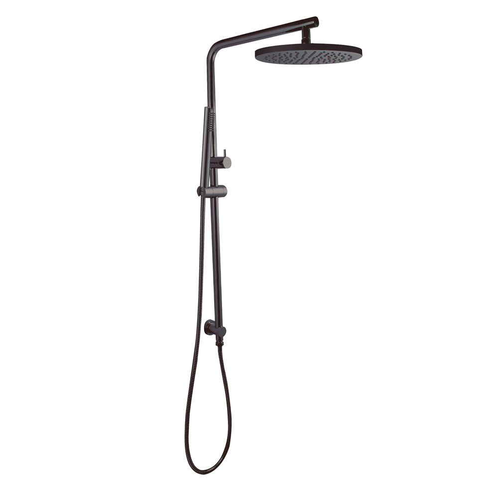 10″ Gunmetal Shower Station