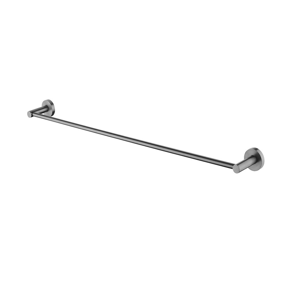 LUCID PIN – 800mm Gunmetal Cuttable Single Towel Rail