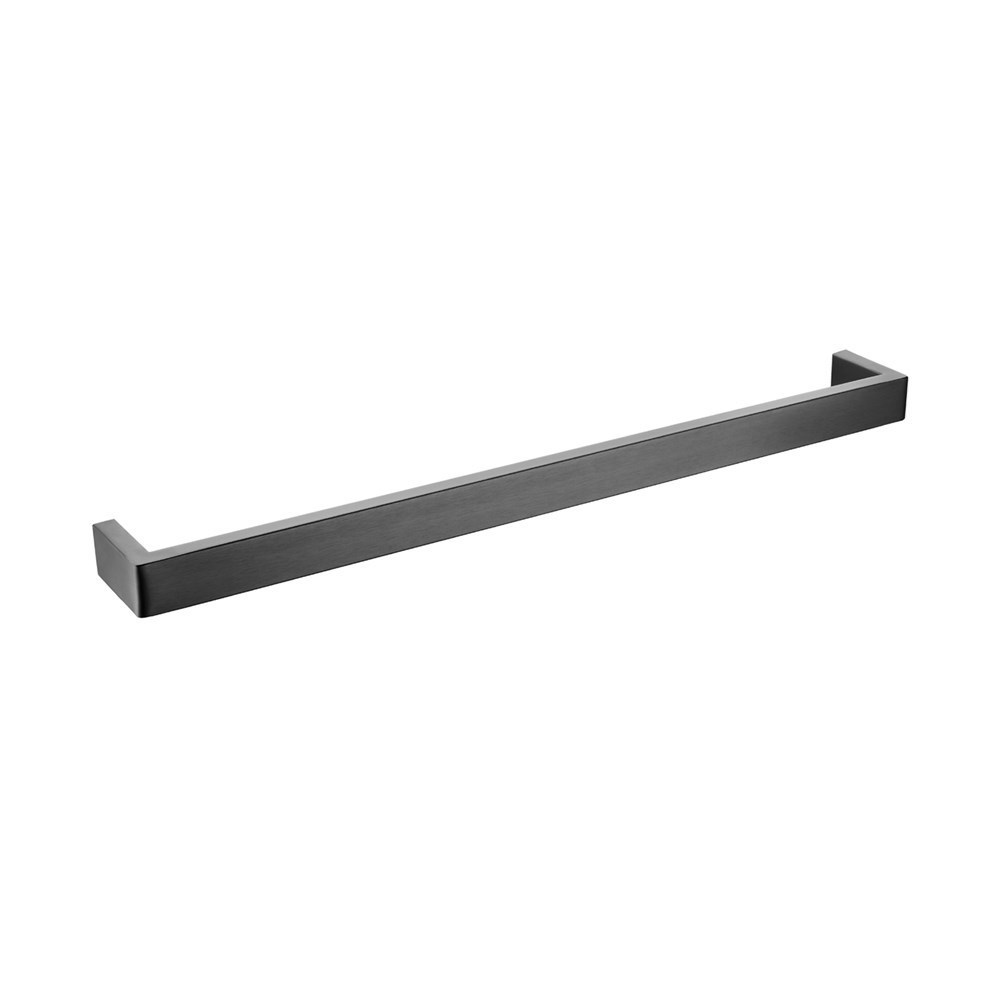 IVANO – 600mm Gunmetal Single Towel Rail