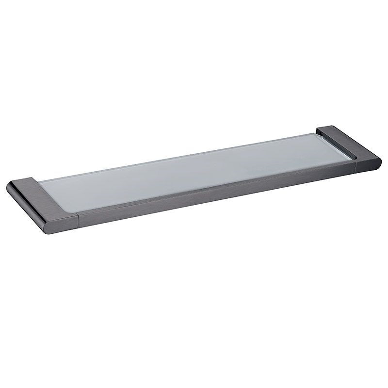 VOG – Gunmetal Glass Shelf