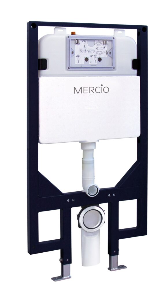 R&T 80mm Slim In-wall Cistern with Wall-Hung Pan