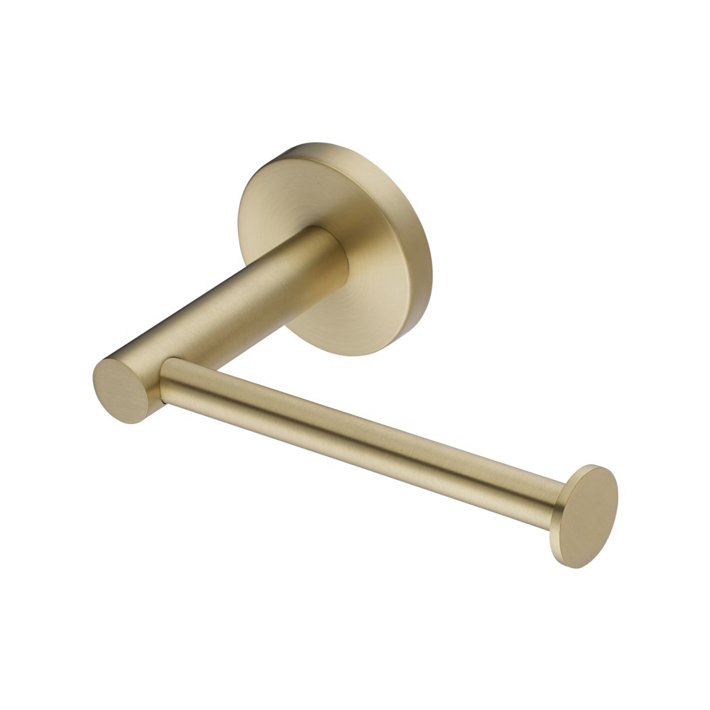 LUCID PIN – Light Brushed Brass Toilet Paper Holder
