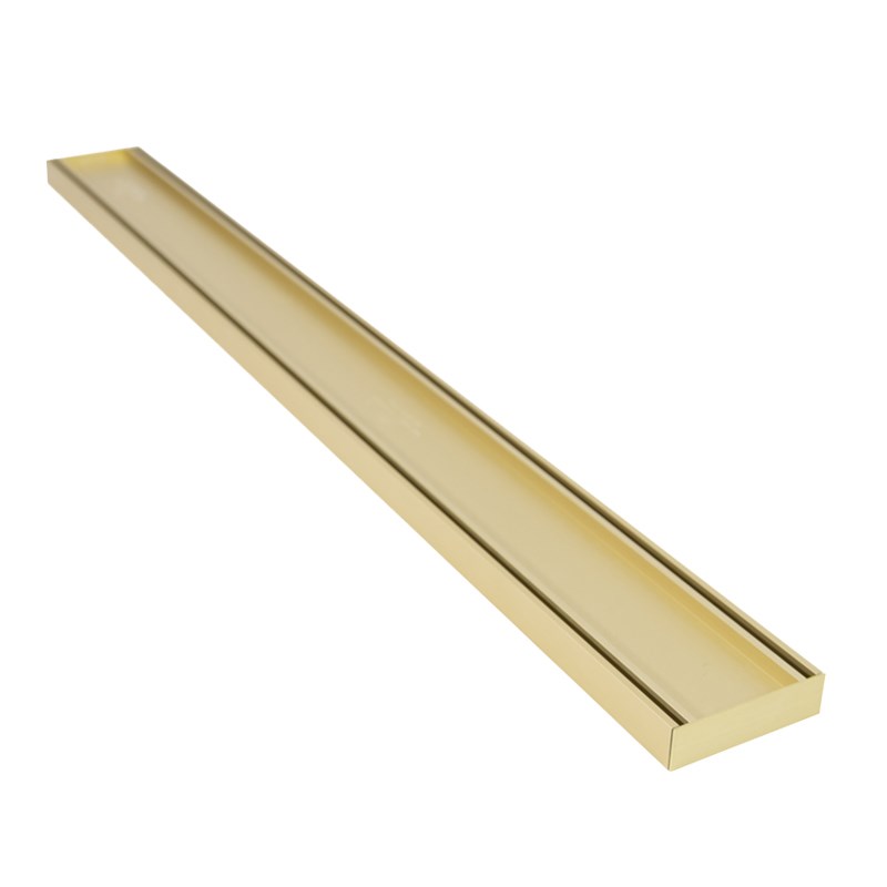 100x100x26mm Matte Yellow Gold Tile Insert Grate