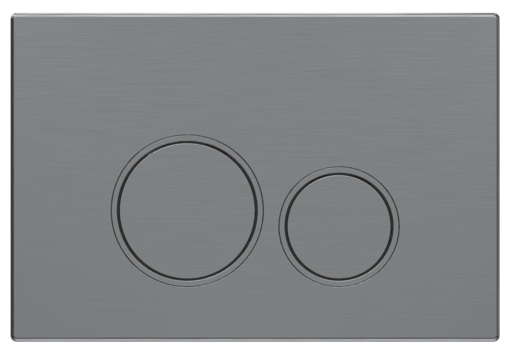 Sigma Round Flush Plate – Gun Metal