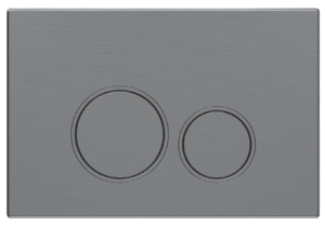 Sigma Round Flush Plate – Gun Metal