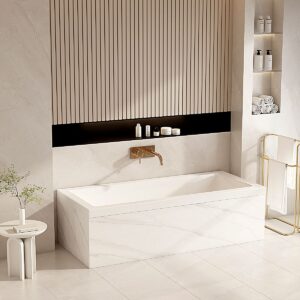 Mira Insert & Island Bathtub – Gloss White