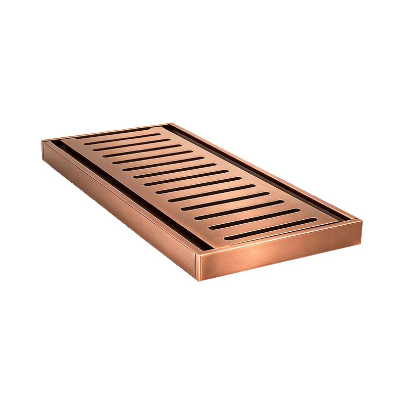 100x100x14mm Bronze Ezy Flow Floor Grate