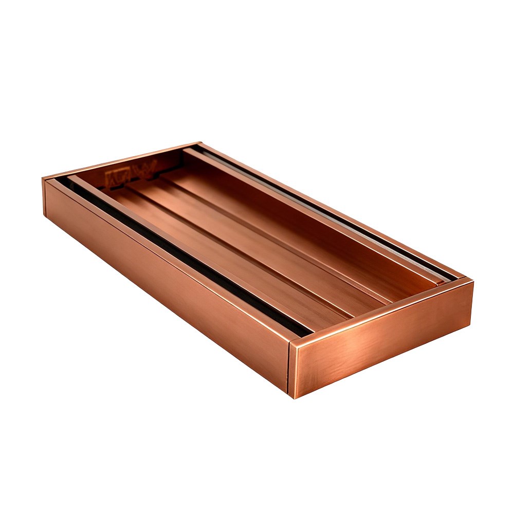 100x100x21mm Bronze Ezy Flow Tile Insert Grate