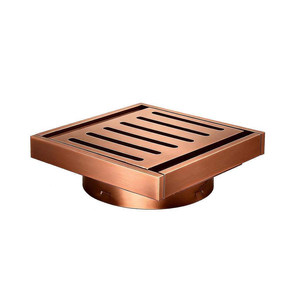 100*100*14mm Bronze Ezy Flow Guard Floor Waste