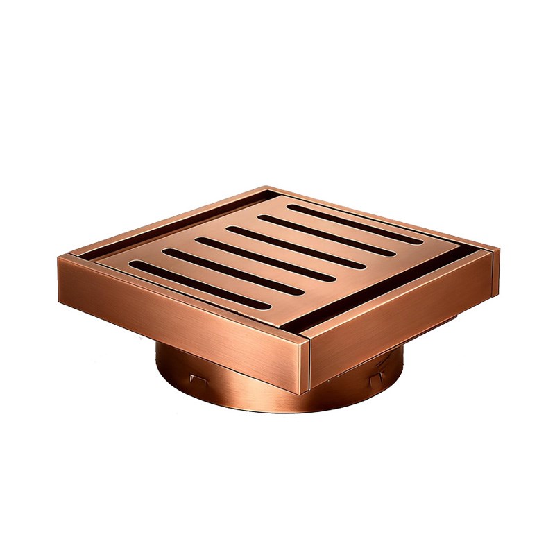 100*100*21mm Bronze Ezy Flow Guard Floor Waste