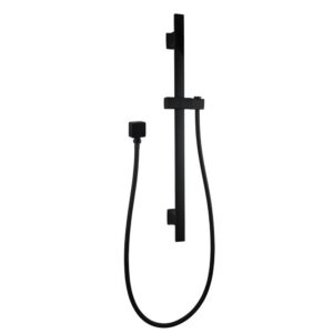 Black Shower Rail